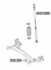 TOYOT 4872546020 Control Arm-/Trailing Arm Bush